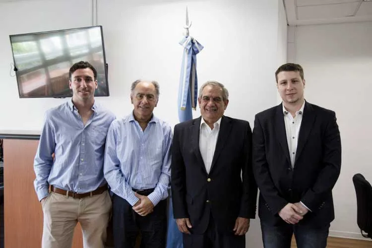 Mario Cafiero se reunió con Carlos Iannizzotto