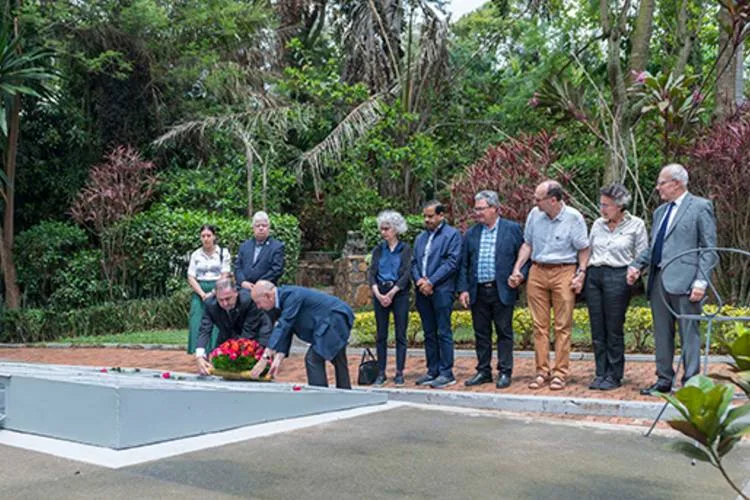 Ariel Guarco pidió por la paz mundial