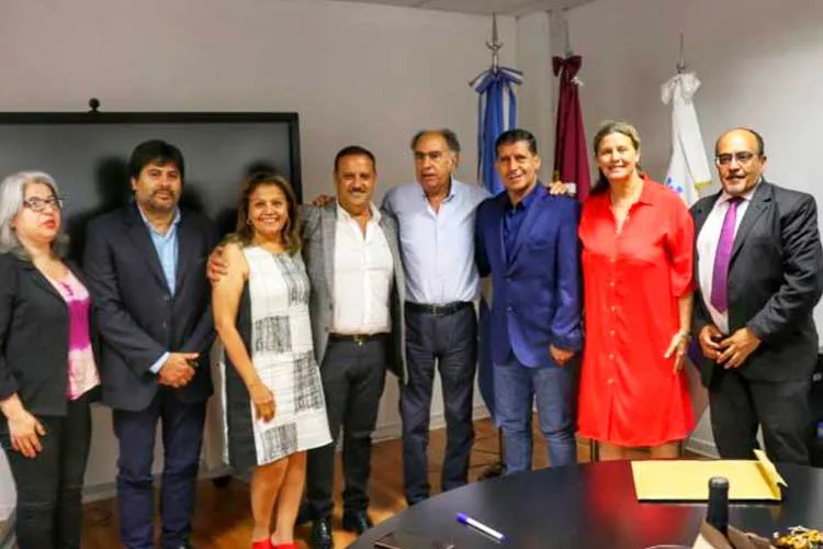 Mario Cafiero recibió al gobernador de La Rioja