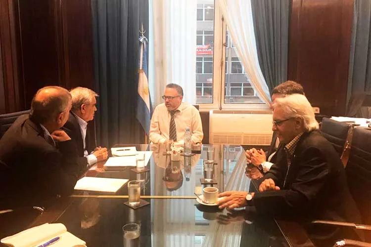 Dirigentes de Coniangro se reunieron con el ministro de Desarrollo Productivo