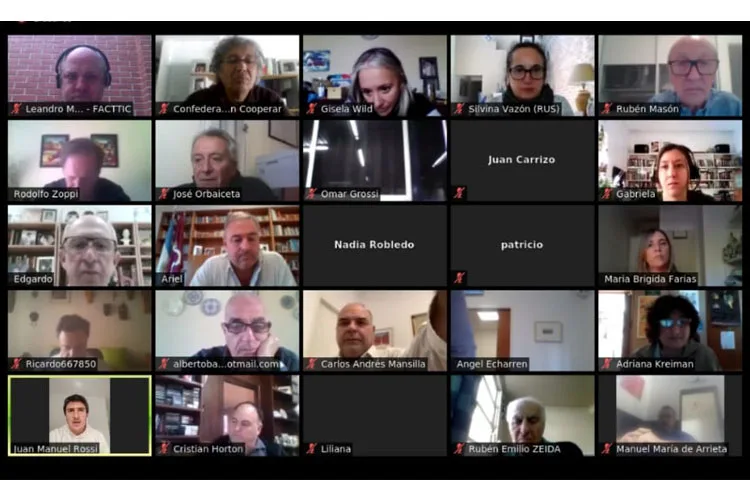 Reunión virtual de Cooperar