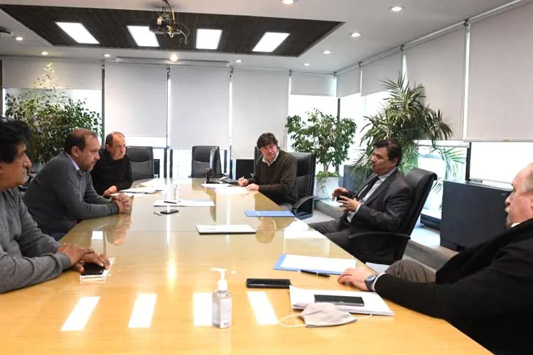 Christian Miño se reunió con el ministro de Trabajo de la Nación
