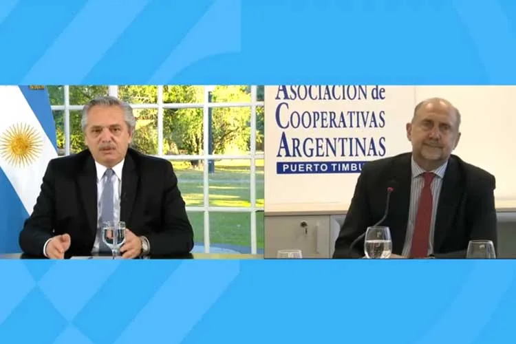 Alberto Fernández encabezó la inauguración de la nueva terminal portuaria de la cooperativa ACA