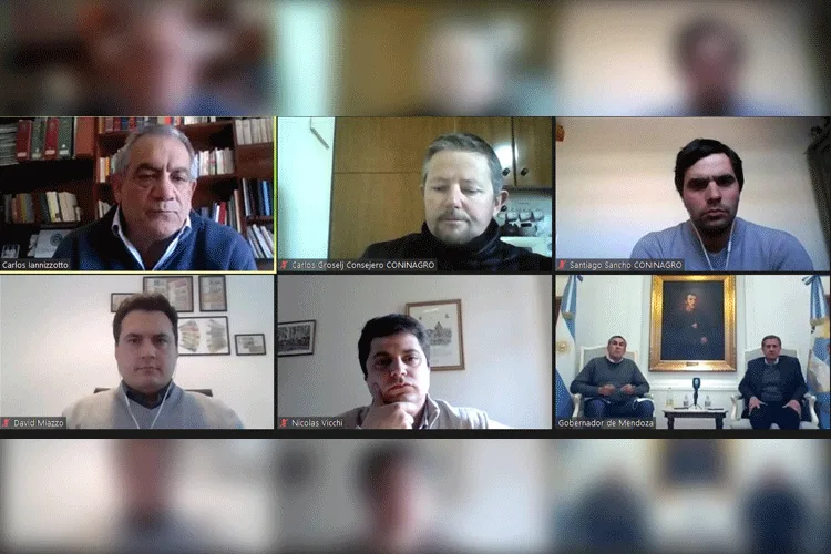 Coninagro le presentó al Gobierno de Mendoza un plan para “diversificar la matriz productiva”