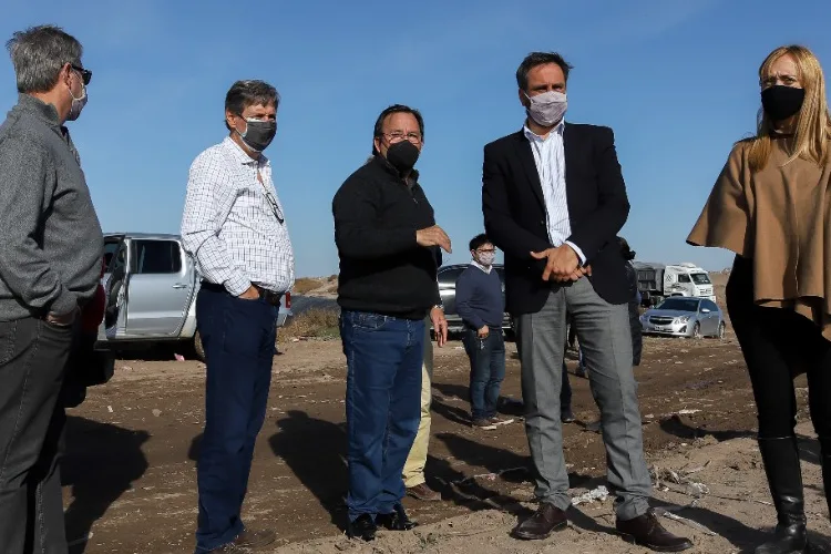 Autoridades nacionales visitaron la Cooperativa de Reciclados Castilla