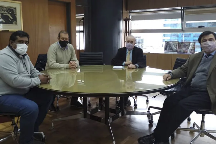 Reunión de la CNCT con autoridades nacionales