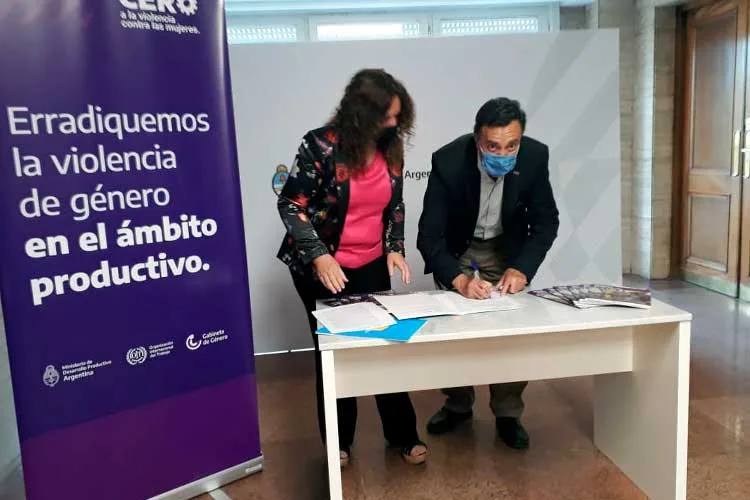 Cooperar para erradicar la violencia de género en ámbitos productivos