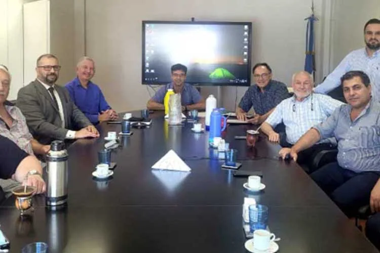 Reunión del INAES con Conaice