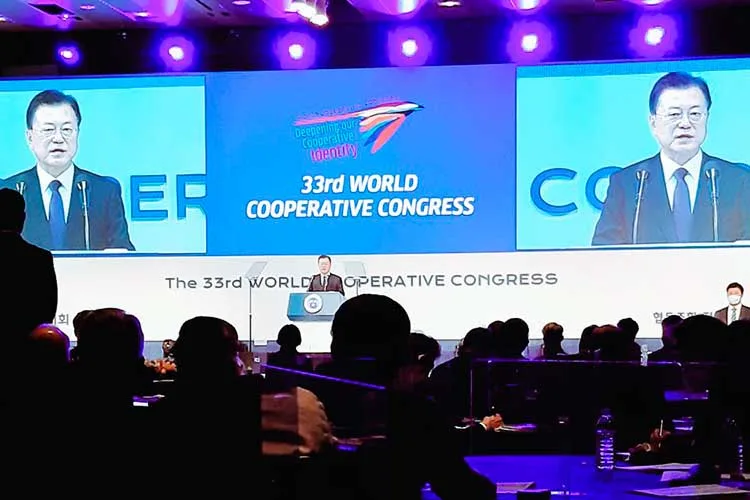 El presidente de Corea del Sur inauguró el 33º Congreso Mundial de la ACI