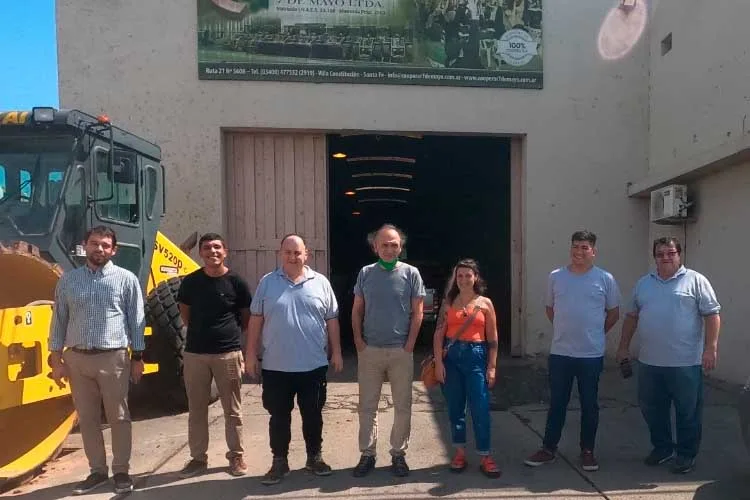 Entre Ríos: El Barrio Cooperativo recibió la visita de autoridades del INAES