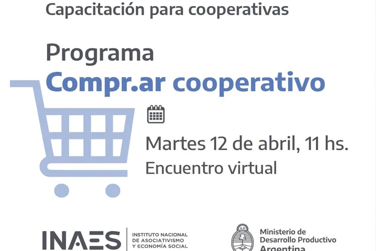 Capacitación del INAES para cooperativas