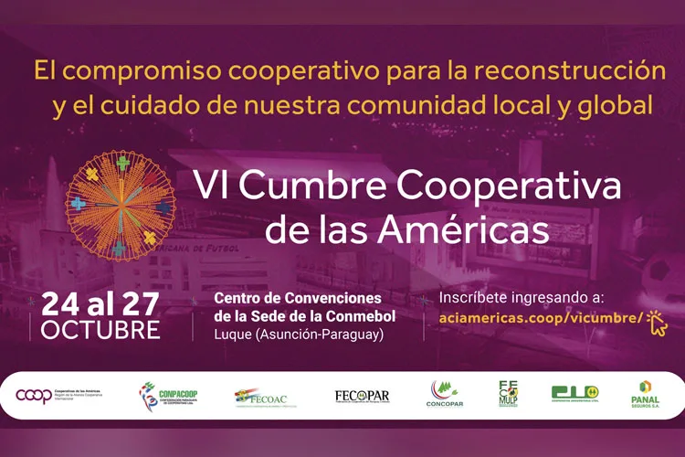 Cooperativas de las Américas organiza su VI Cumbre