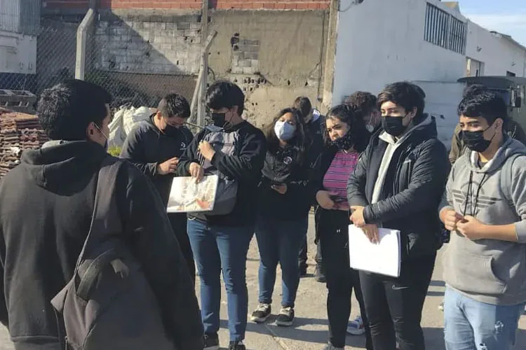Estudiantes visitaron el Polo Cooperativo