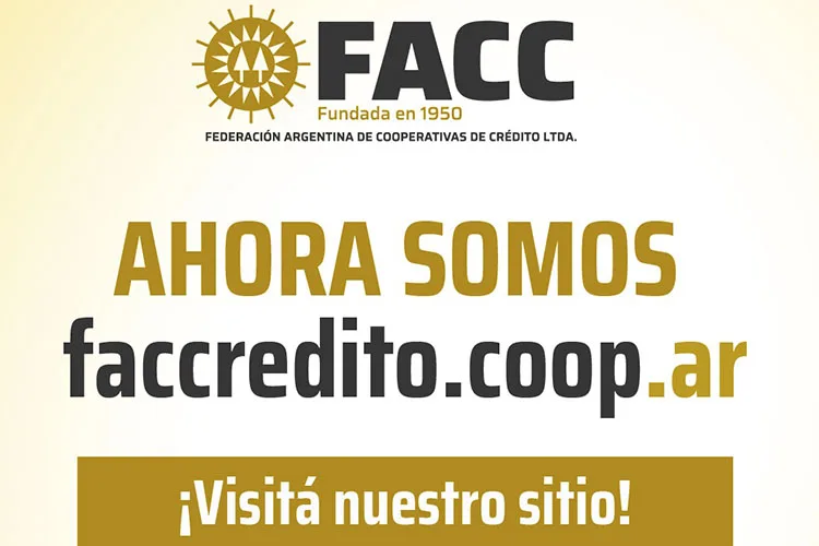 FACC Crédito presentó su nuevo sitio web