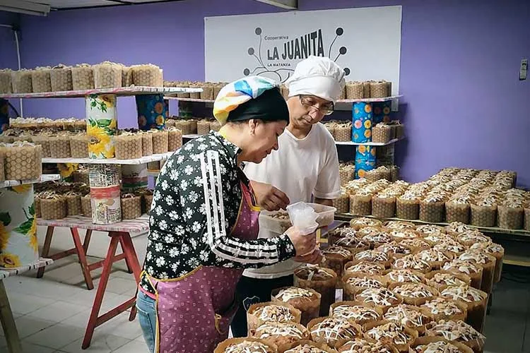 Pan dulce cooperativo y con la receta de Maru Botana
