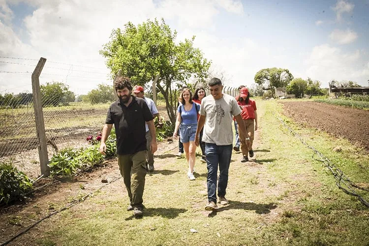 El INAES visitó la sede de Producción Cooperativa Agroecológica