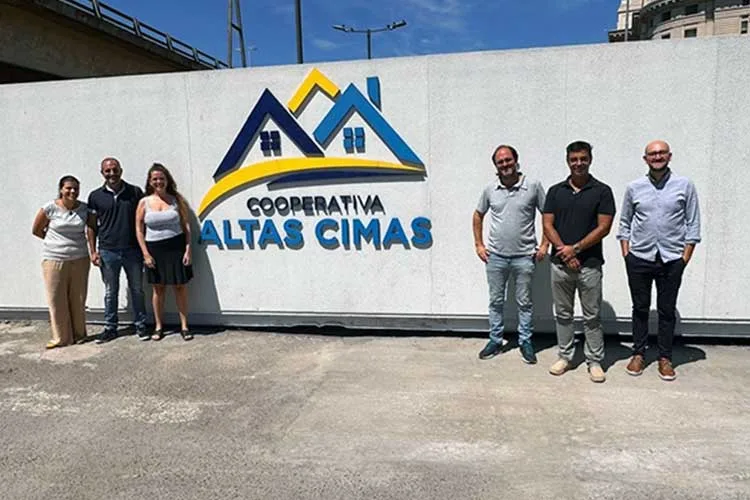 El presidente del INAES visitó la Cooperativa Altas Cimas
