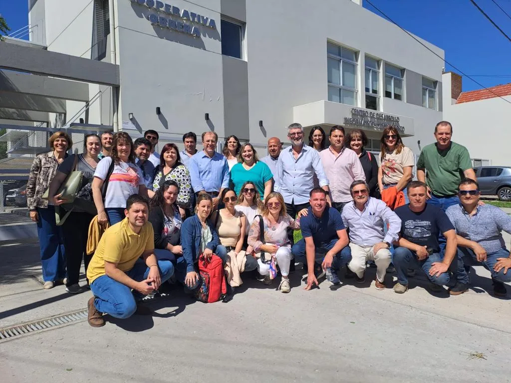 La Cooperativa Obrera recibió a cooperativistas pampeanos de servicios públicos