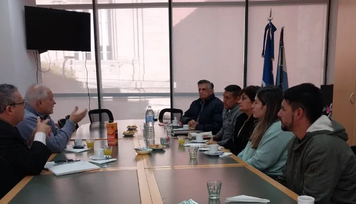 Encuentro entre el titular del IPReS y autoridades del Banco Credicoop: Impulsando el desarrollo cooperativo en San Luis
