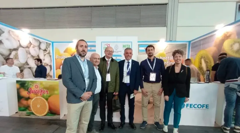 Éxito cooperativo argentino en la prestigiosa feria MacFrut de Europa