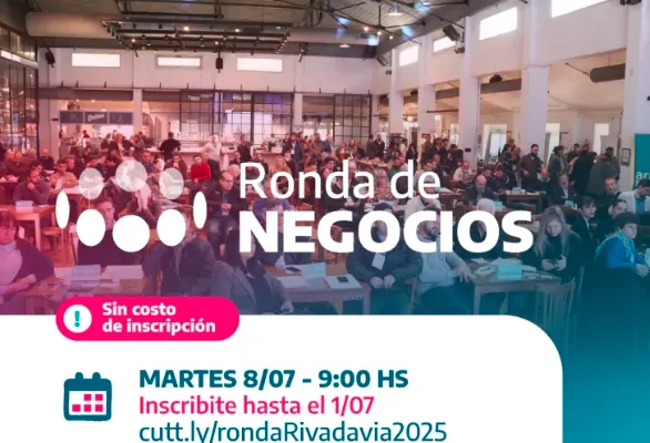 CONVOCATORIA/ Inscripción abierta: la Provincia invita a pymes, cooperativas y emprendimientos a una Ronda de Negocios en Rivadavia