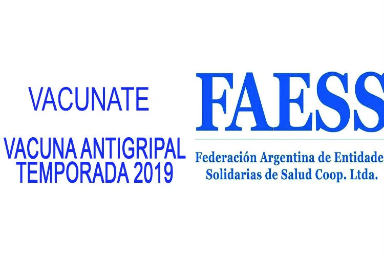 La Faess anunció la campaña antigripal 2019