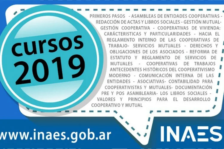 Capacitaciones en el INAES