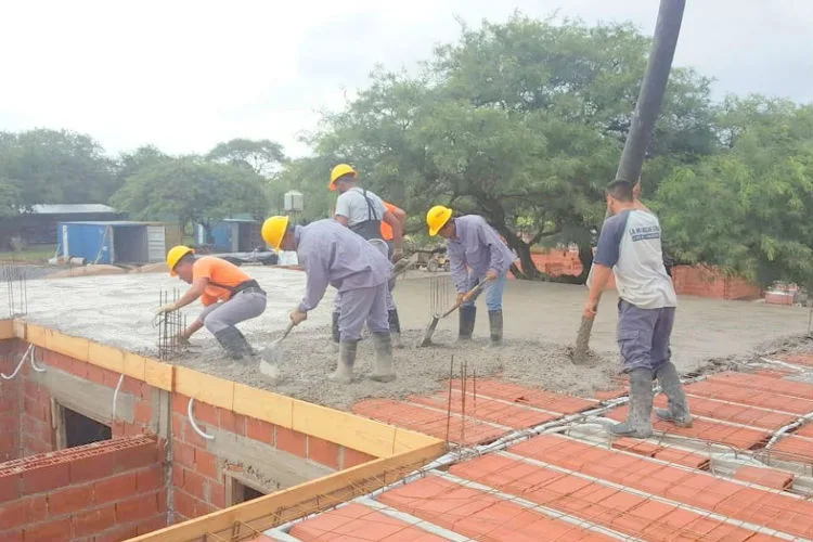 Avance en la construcción de viviendas