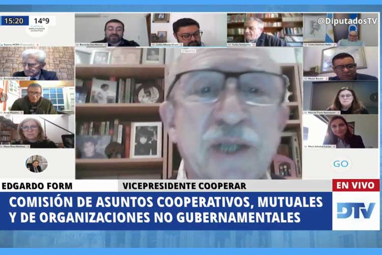 Edgardo Form dijo que la economía social requiere de un “financiamiento adecuado” 