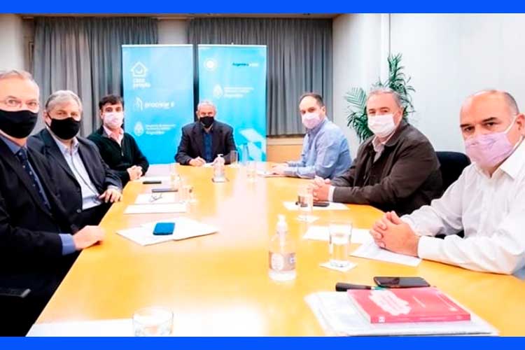 El presidente del INAES se reunió con el ministro Ferraresi