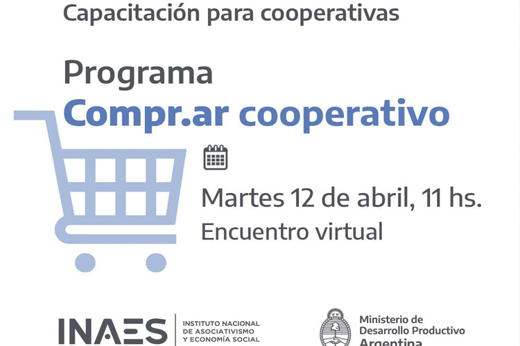 Capacitación del INAES para cooperativas