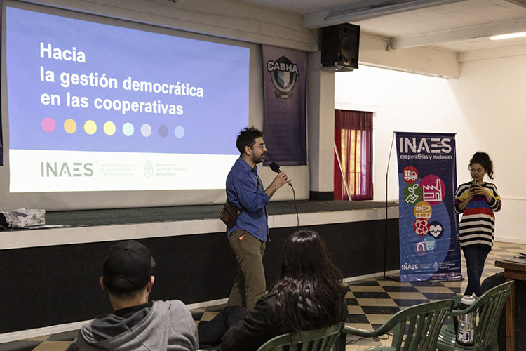 Siguen las capacitaciones del INAES en todo el país