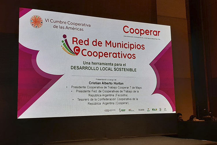 La Pampa: Santa Rosa se sumó a la Red de Municipios Cooperativos