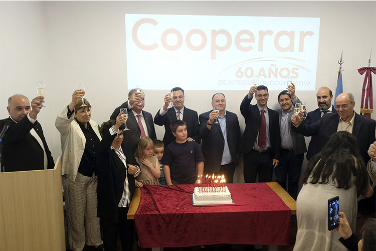 Los festejos por el aniversario de Cooperar