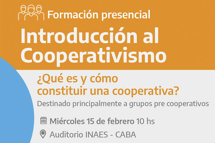 Cierre de inscripción para el curso de Introducción al Cooperativismo